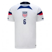 Spojené štáty Yunus Musah #6 Domáci futbalový dres MS 2022 Krátky Rukáv